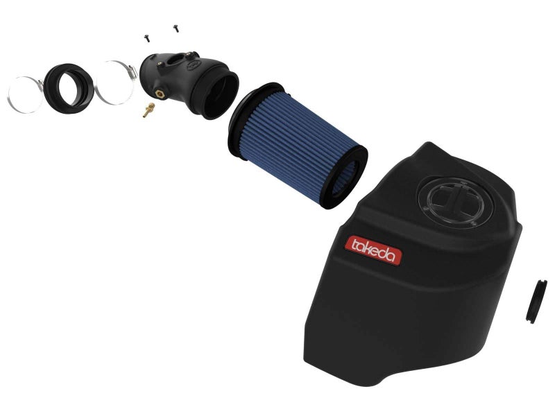 aFe Power نظام سحب الهواء البارد aFe POWER Takeda Momentum مع فلتر Pro 5R، #56-70034R، أسود - Image 2