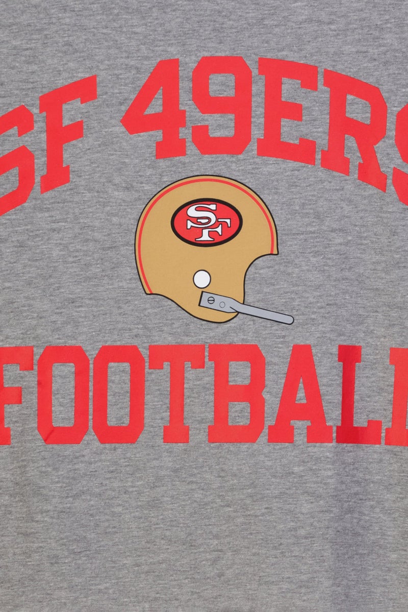 Nike x NFL Men Sportswear Fit San Francisco 49ers Football T-Shirt, Grey - Image 5