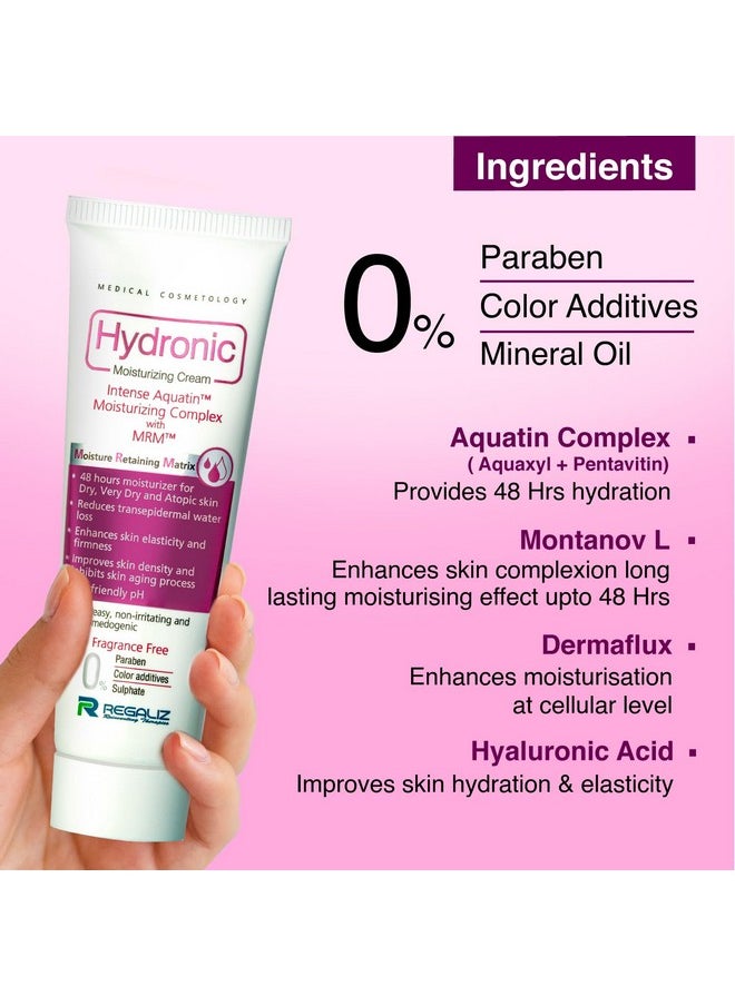 Regaliz - Hydronic Moisturizing Cream: Intense Hydration For Dry Skin - Image 1
