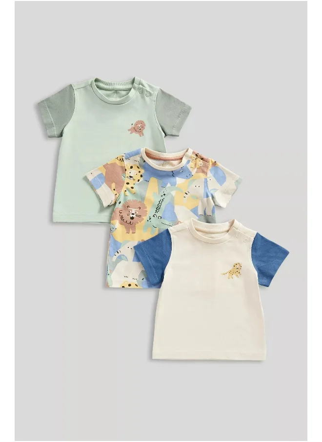 mothercare Jungle T-Shirts - 3 Pack