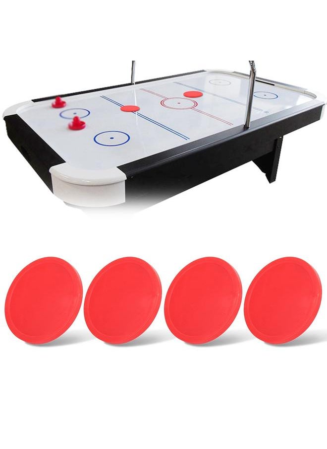 Thoraya - 4 Pcs Plastic Air Ice Hockey Pucks Piece Replaceable for Tables Game Equipment(M) - Image 1