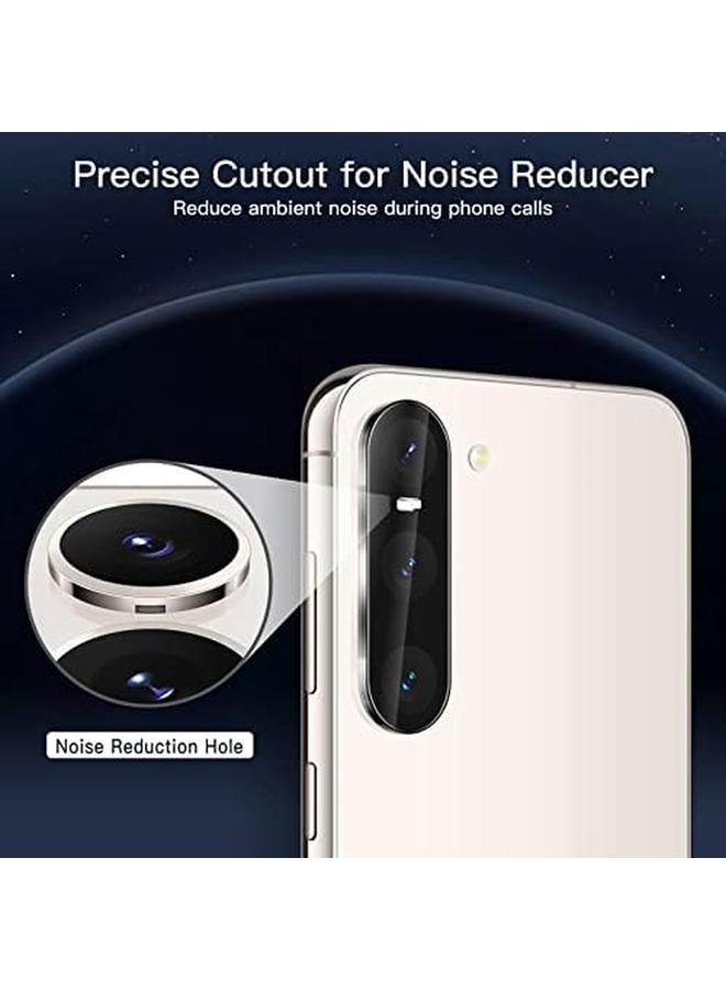 Jetech Privacy Screen Protector For Samsung Galaxy S23 5G 6.1 Inch With Camera Lens Protector Anti Spy Tempered Glass Film Fingerprint ID Compatible 2 Pack Each - Image 4