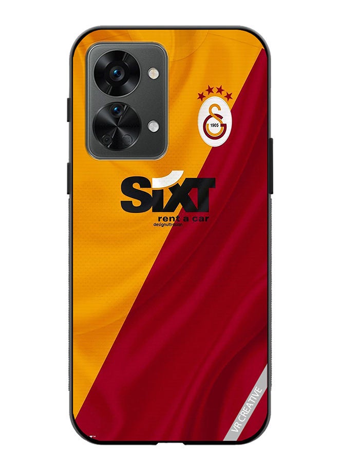 VR CREATIVE Protective Case Cover For OnePlus Nord 2T Nike Galatasaray 2022 Home Kit Design Design Multicolour - Image 1