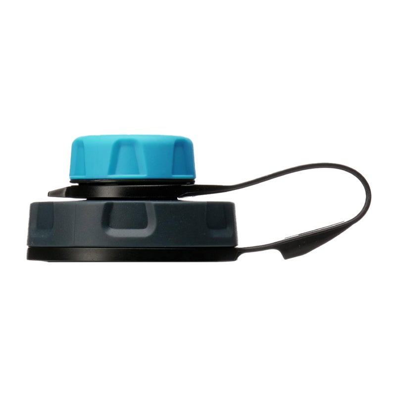 Humangear humangear capCAP+ | Converts Wide-Mouth Openings | Secure Easy Open | Food-Safe Material | Water Bottle Accessory Lid, Light Blue  - Image 1