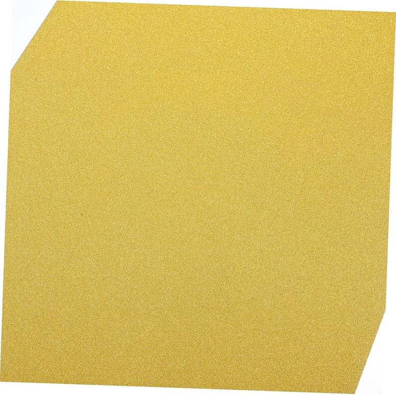 ورق مقوى ذهبي لامع 20 ورقة لوح ورقي لاصق للحرف اليدوية DIY وديكورات الحفلات - Image 3