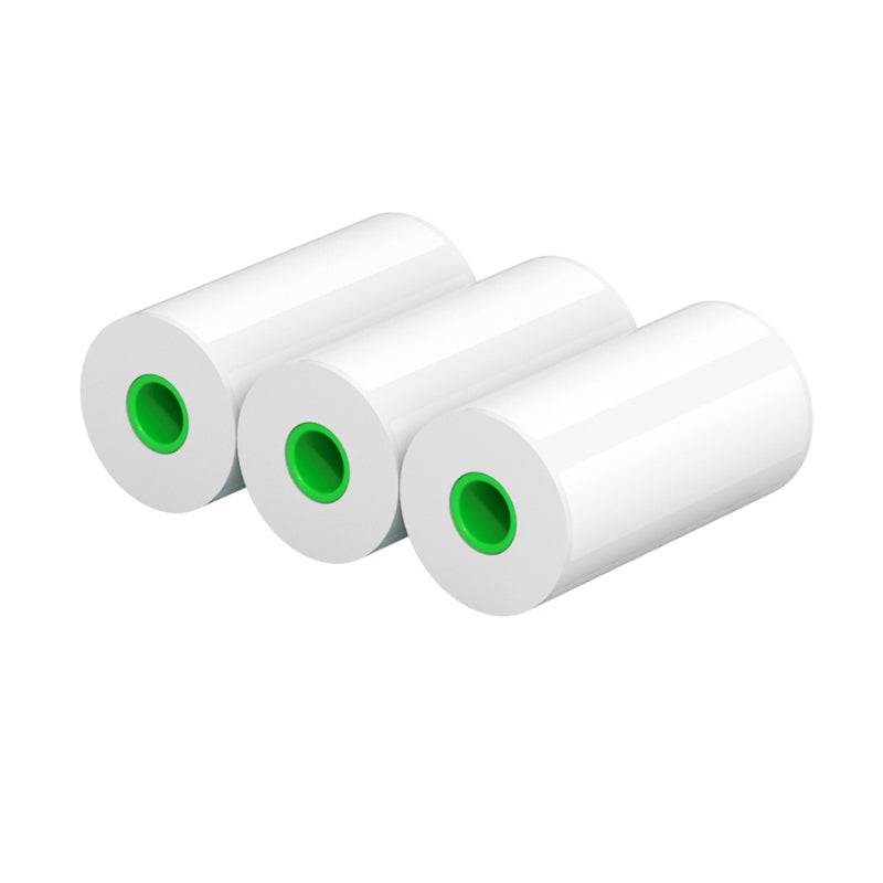 PeriPage Thermal Sticker Label Paper: 3 Rolls 52*15mm 170 Stickers - Waterproof Oil-Proof Anti-Friction Thermal Label Paper for PeriPage A6/A9/A9s/A9 Pro/A9 Max/A9s Max Mini BT Thermal Printer Label Maker - Image 1