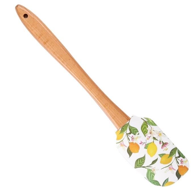 EZYHOME Silicone Spatula,Cake Scrapers and Cream Spreaders for Baking Mixing and Cooking, Cake Cream Butter Spatula, Irish Baking Kitchen Cooking Supplies (30cm *6 cm) - Image 1
