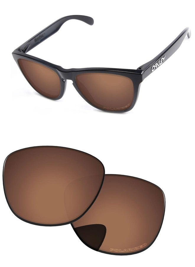 PapaViva Replacement Lenses for Oakley Frogskins Copper Brown - Polarised - Image 1
