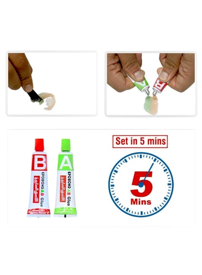 لاصق الصاروخ AB إيبوبوند القوي كحديد - Image 2