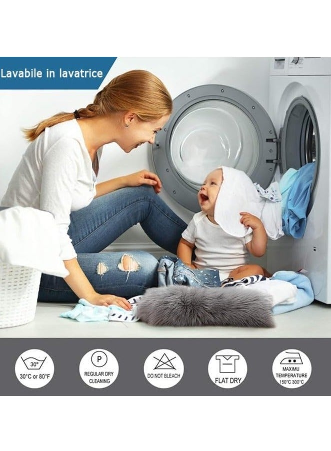 عام أغطية أريكة، أغطية كراسي، أغطية أثاث غرفة المعيشة، أغطية كراسي الباتTub الحديثة، غطاء ذراع قابل للتمدد من خيوط الجاكارد الصوفية (بيج). - Image 4