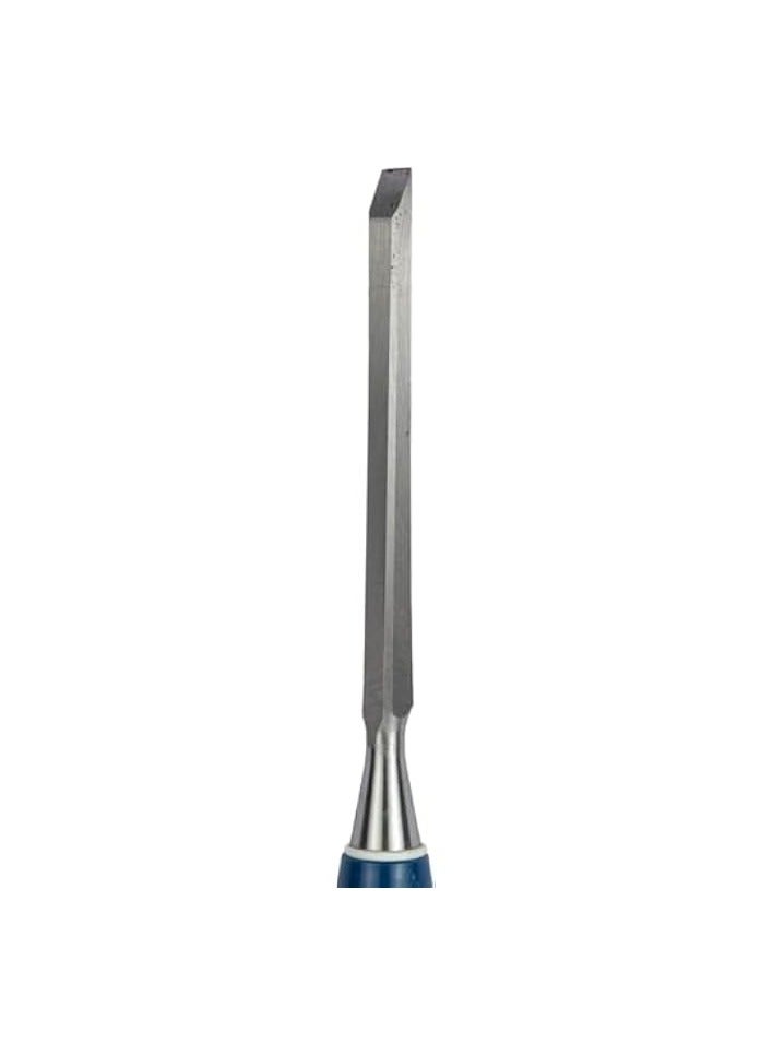 PROMASS Wood Chisel, Bevel Edge Blue Handle, Hand-Forged Razor-Sharp Blade, Impact-Resistant Handle, Made in England, Sizes 6mm-32mm, Professional & DIY Woodworking Tool (6mm, 1, Piece)  - Image 3