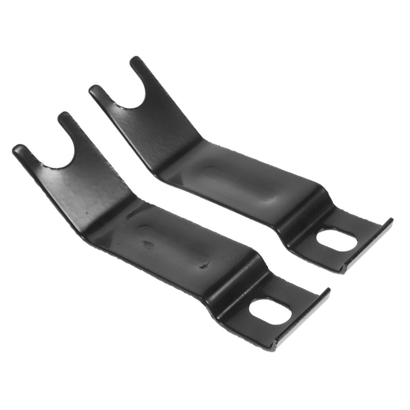 Bicycle Training Wheels Stabilizer Set Of 2 Black Iron Balance Auxiliary Wheel Extenders - Image 3