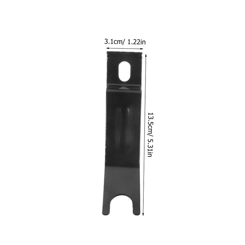 Bicycle Training Wheels Stabilizer Set Of 2 Black Iron Balance Auxiliary Wheel Extenders - Image 4