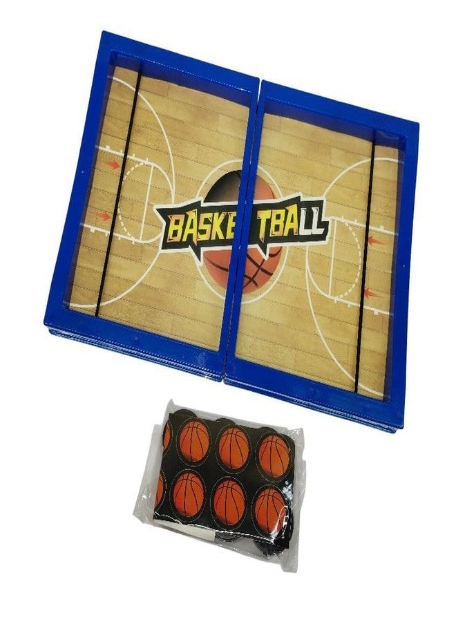 Space Enterprises Basketball Fast String Puck Game Tabletop Board Game Fast Sling Puck Game for Kids Fastest Fingers First Indoor Table Game Sling Shot Board Game Toy - Image 4