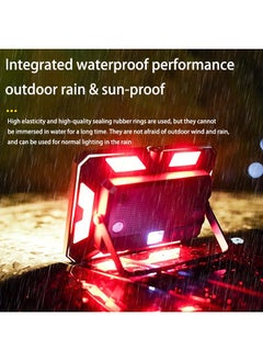 XiuWoo LED Camping Work Lantern, Multifunctional Camping Lights, Battery Powered 4000mAh, 7 Light Modes, IP44 Waterproof, Rechargeable Light with Magnet for Outdoor, Emergency, Fish, Hiking  - Image 3