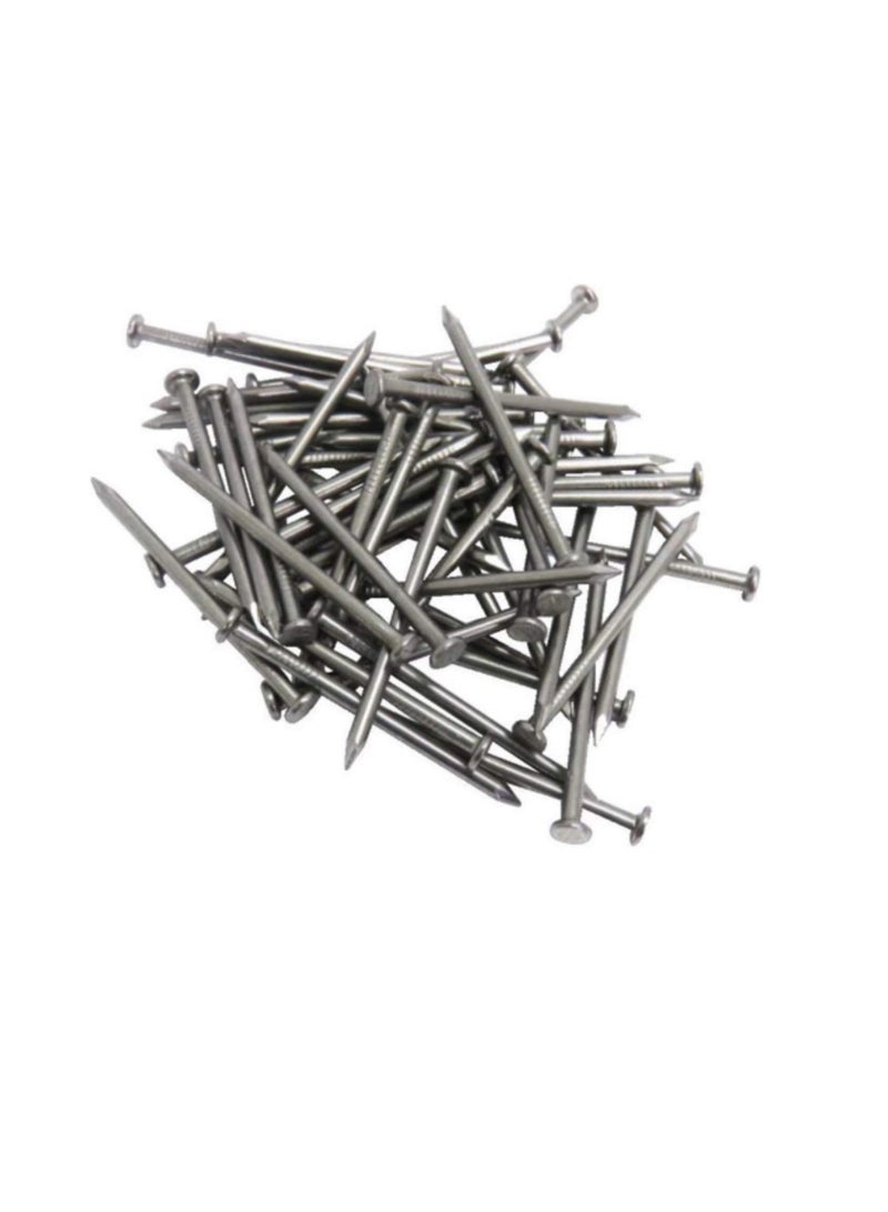 High Strength Round Head Nails For Carpentry Hardware Electrical Etc (50, 1 1/4 inch) - Image 1