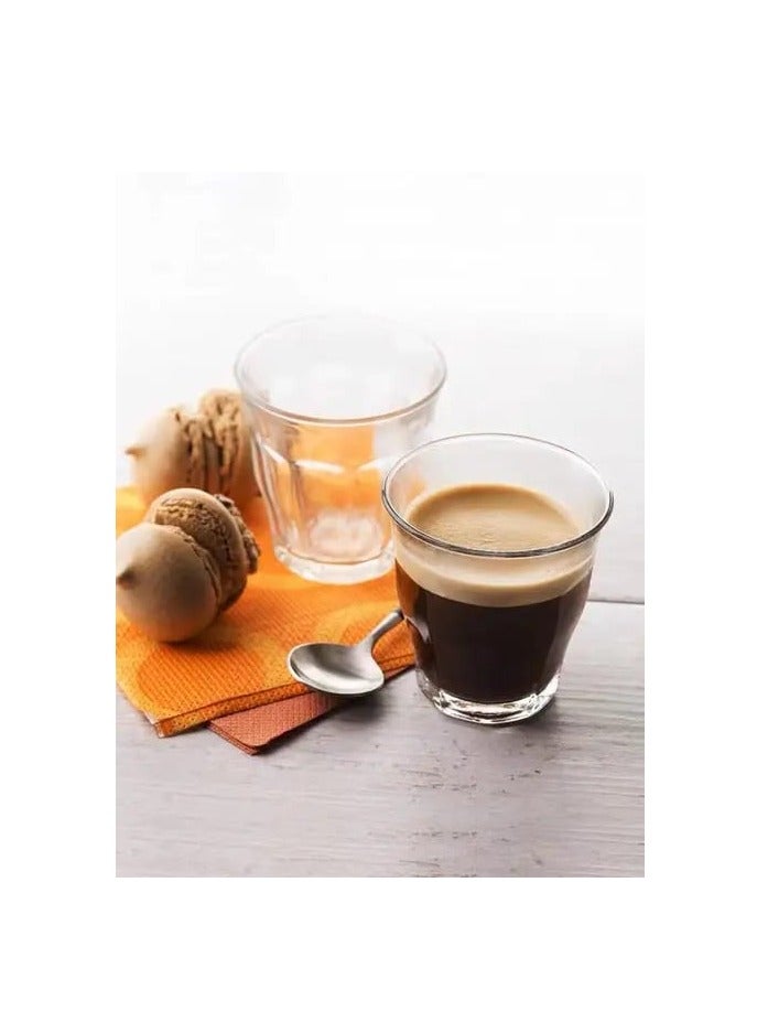 Liying Piccolo Coffee Cups Set of 6 Clear Glass Cups 90ml for Coffee/Milk Insulated Shot Glasses Regular Espresso Accessories for CoffeeShop, Home, Kitchen and bar  - Image 5