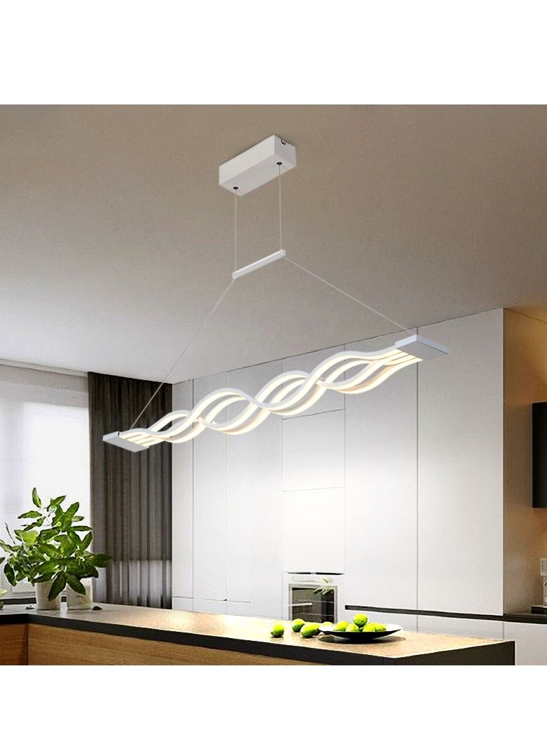Haikomin LED Pendant Light Dimmable Modern Chandelier Lamp with Remote Creative Hanging Pendant Lighting Light Fixture for Kitchen Island Dining Room Bedroom38W - Image 4