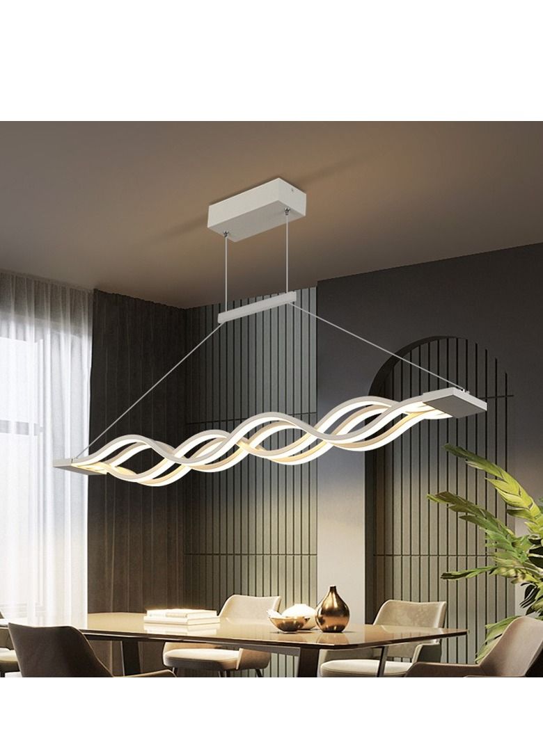 Haikomin LED Pendant Light Dimmable Modern Chandelier Lamp with Remote Creative Hanging Pendant Lighting Light Fixture for Kitchen Island Dining Room Bedroom38W - Image 2