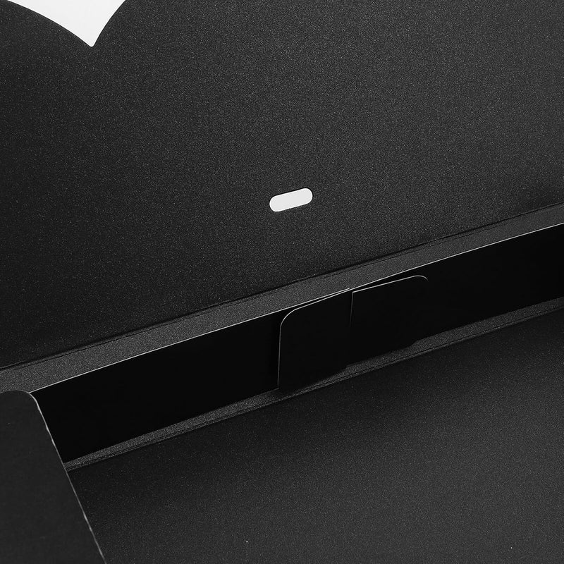 MOBUTOFU 20pcs Black Pearlized Paper Boxes and Scarves Wrapping, Rectangle Shirt and Underwear Present Packaging, Party and Holiday Wrap Envelopes 26x17.5x3.5cm - Image 3