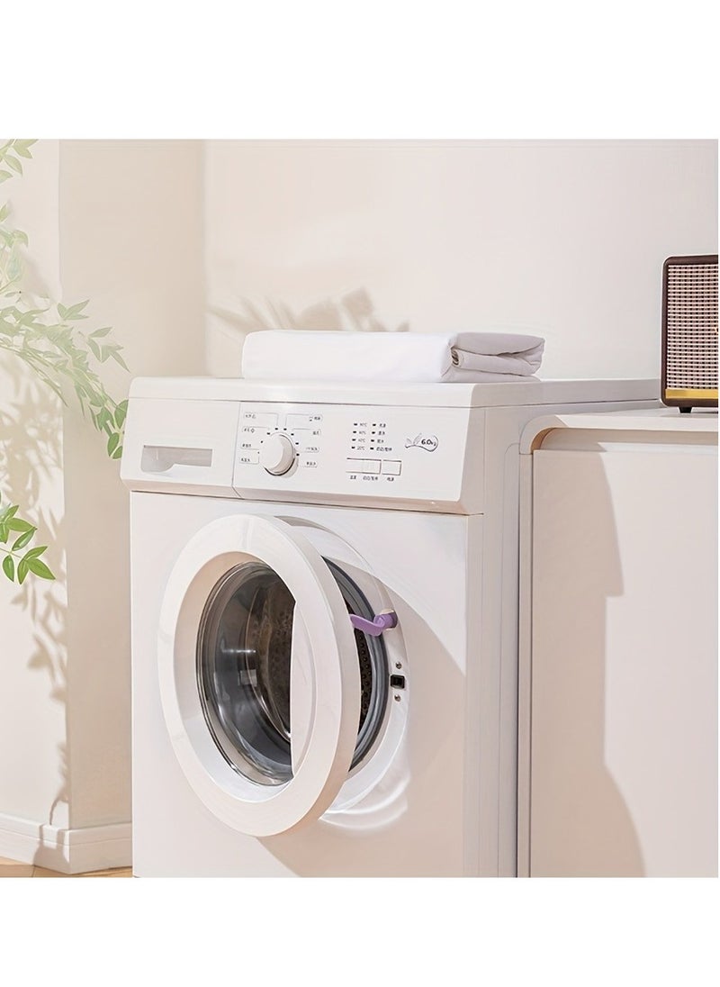 Generic - 1pc washing machine door support rack, front load washing machine door support rack, keep front load washing machine door open and dry to prevent odor, washing machine support rack, purple - Image 1