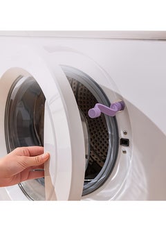 1pc washing machine door support rack, front load washing machine door support rack, keep front load washing machine door open and dry to prevent odor, washing machine support rack, purple