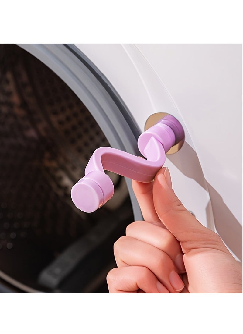 Generic - 1pc washing machine door support rack, front load washing machine door support rack, keep front load washing machine door open and dry to prevent odor, washing machine support rack, purple - Image 1
