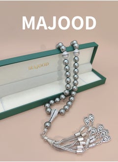 MAJOOD Original Design/33 Crystal Pearls Prayer Beads /Tasbih/10mm  - Image 1