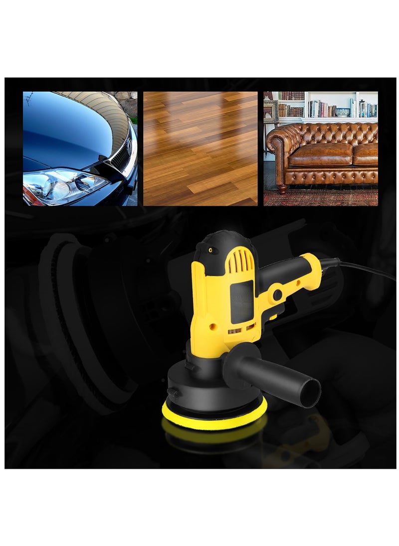 Generic Car Waxing And Polishing Machine Detachable Handle Home DIY Waxing Polishing Sponge Pads Kit for Car Floor Furniture Polishing Sanding  - Image 2