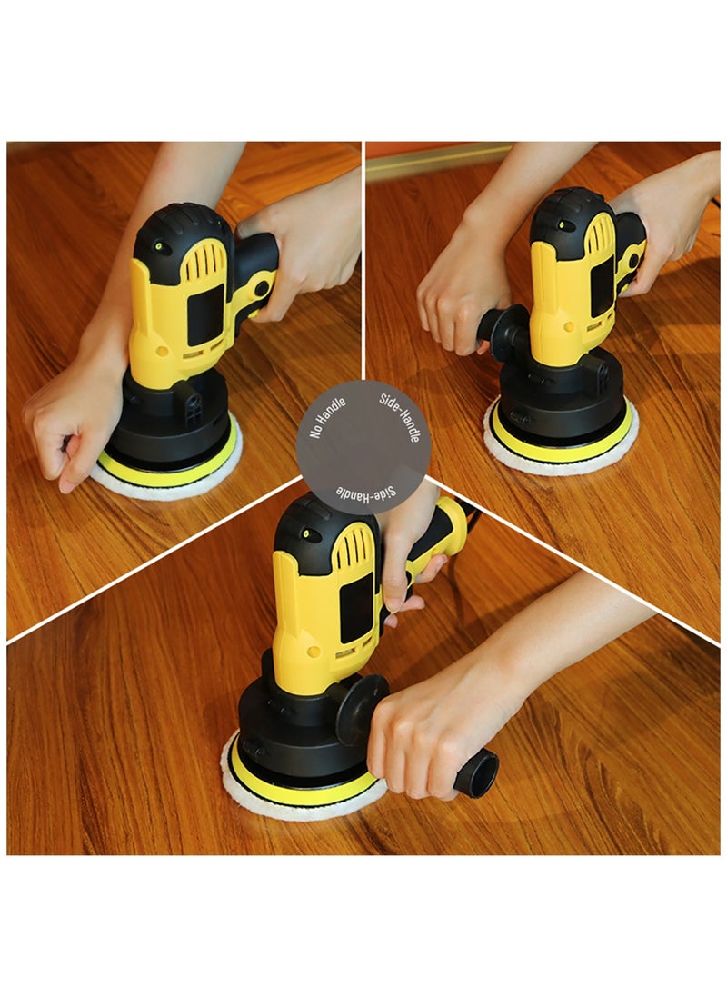 Generic - Car Waxing And Polishing Machine Detachable Handle Home DIY Waxing Polishing Sponge Pads Kit for Car Floor Furniture Polishing Sanding - Image 1