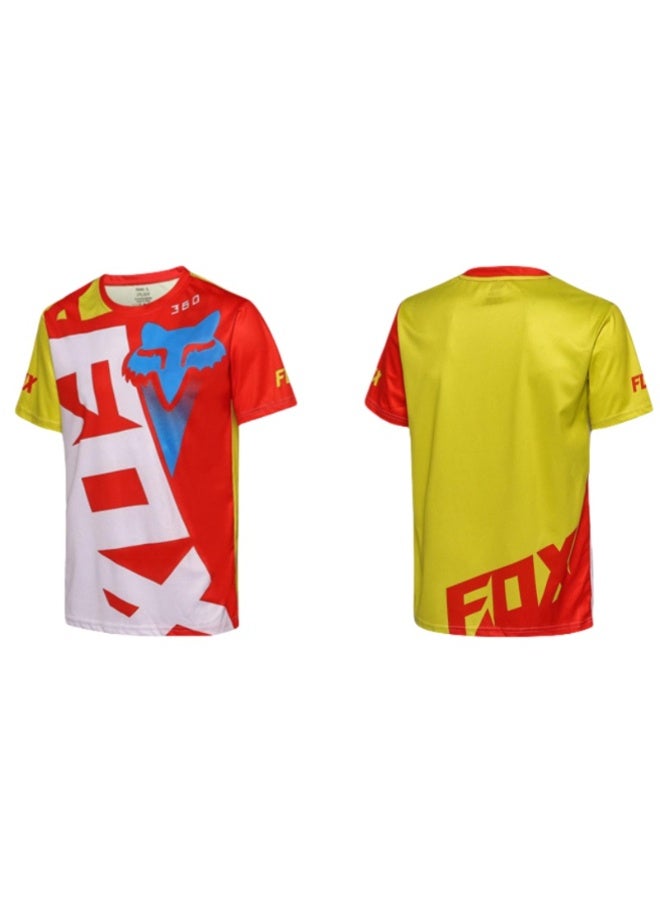 Fox Men's Outdoor Cycling Suit Off-road Road Mountain Bike Cycling Tops - Image 1