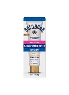 Age Renew Dark Spot Minimizing Age Renew Body Cream 2 Oz. With No Bleaching Agents