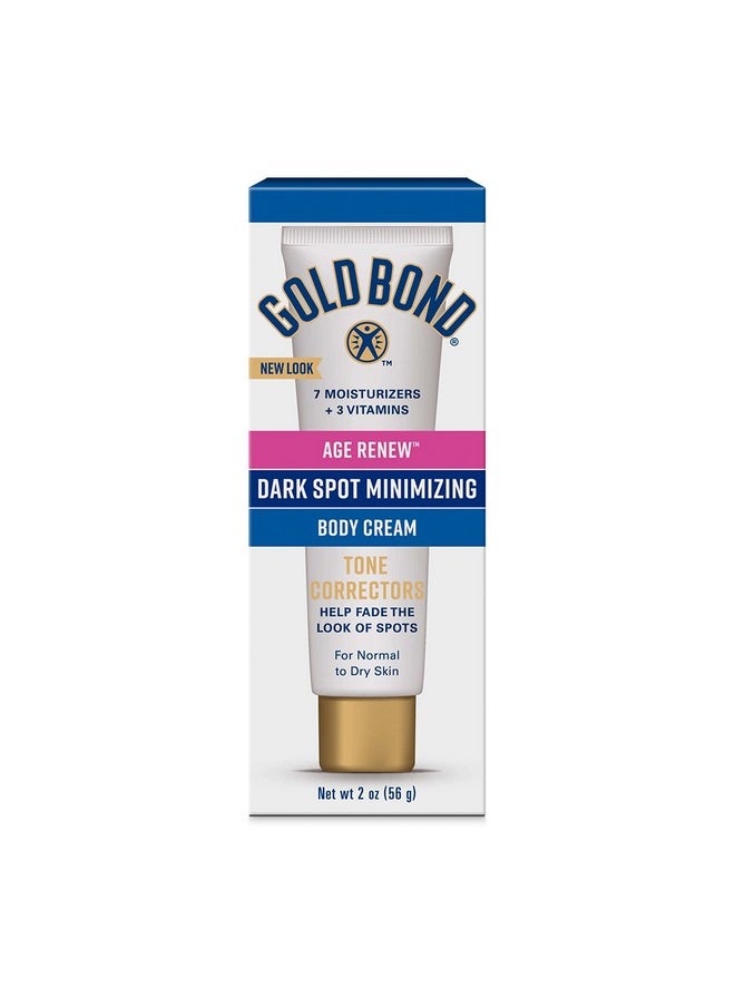 Gold Bond - Age Renew Dark Spot Minimizing Age Renew Body Cream 2 Oz. With No Bleaching Agents - Image 1