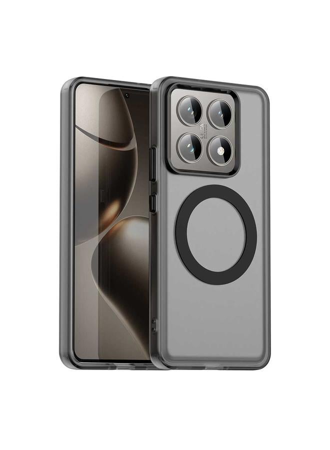 جراب هاتف Xiaomi 14T Candy Magsafe PC Hybrid TPU (أسود)