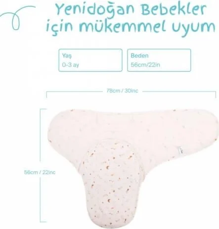 Sevi Bebe Interlock Baby Swaddle 118