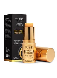 VELAMO ADVANCED Retinol Face Stick Reduce Fine Lines Wrinkles And Uneven Texture In 46 Weeks Retinol Cream For Face Wrinkle Cream For Face Anti Wrinkle Cream Anti Aging Face Cream 8 G/0.28 Oz  - Image 1