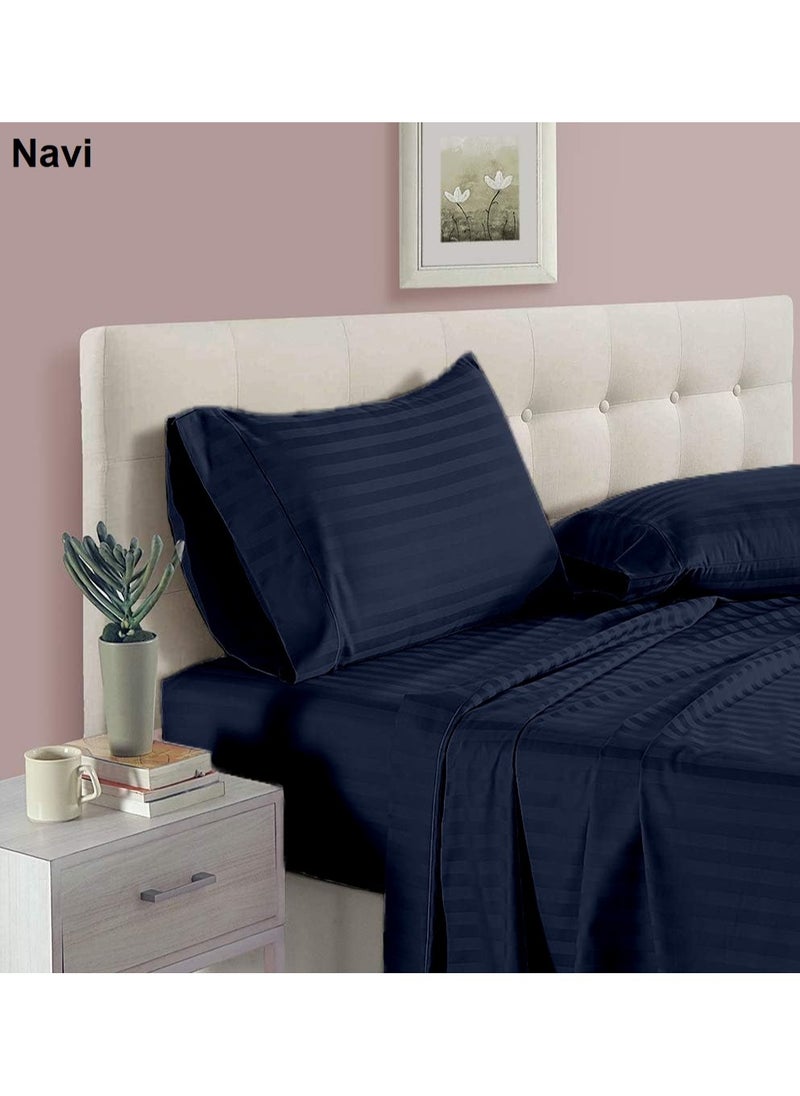 BABYCARA 3-Piece Hotel Style Duvet Cover Set Without Filler Single Size  - Image 1