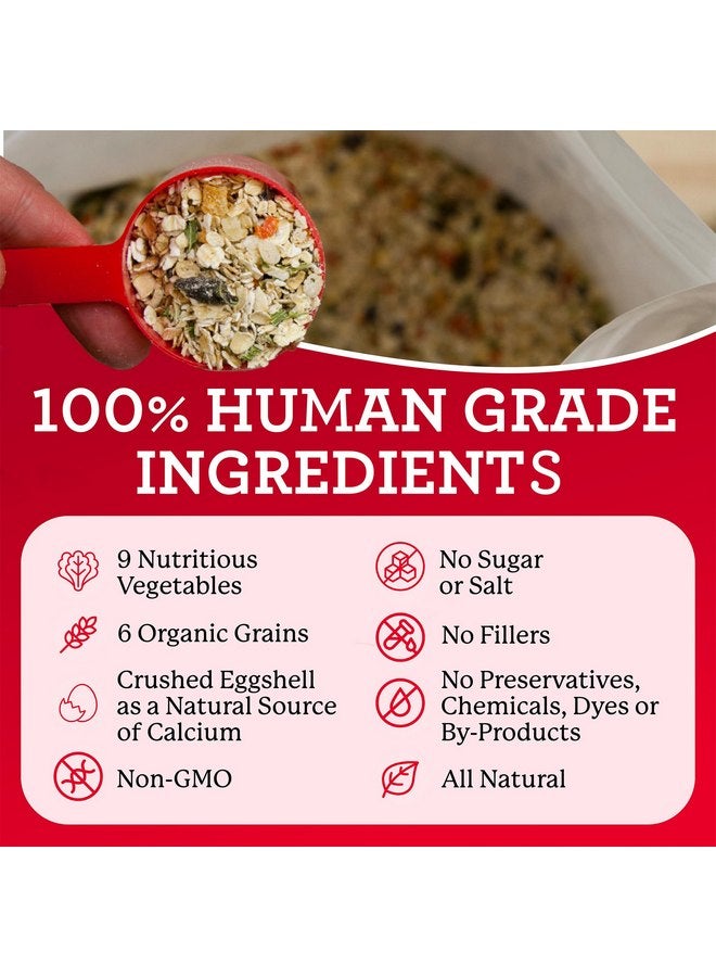 دي آر. هارفي طعام الكلاب المعجزة من دكتور هارفيز كانين هيلث، مزيج أساسي مجفف مناسب للكلاب مع الحبوب الكاملة والخضروات العضوية (5 أرطال) - Image 2