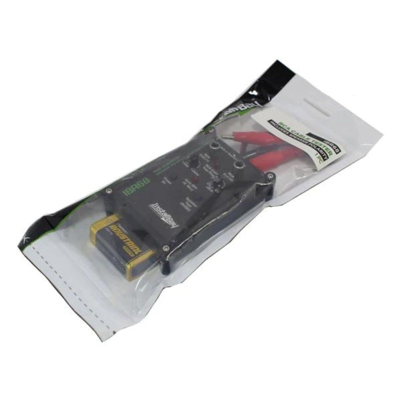 Install Bay جهاز اختبار كابل RCA AIO 9V من إنستال باي مع مولد نغمة للتحقق من قطبية السماعات / IBR68 - Image 2