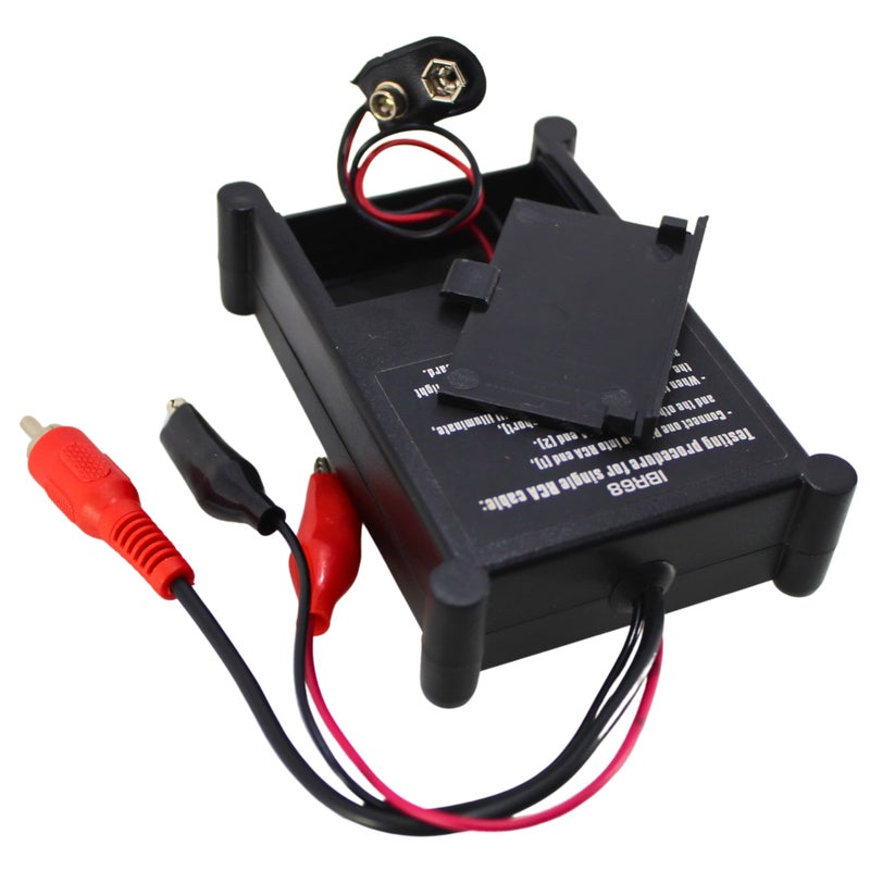 Install Bay جهاز اختبار كابل RCA AIO 9V من إنستال باي مع مولد نغمة للتحقق من قطبية السماعات / IBR68 - Image 5