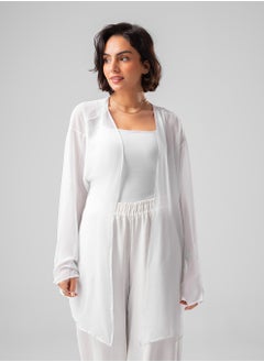 Arafa Wrapped Cardigan flowy touch  - Image 1
