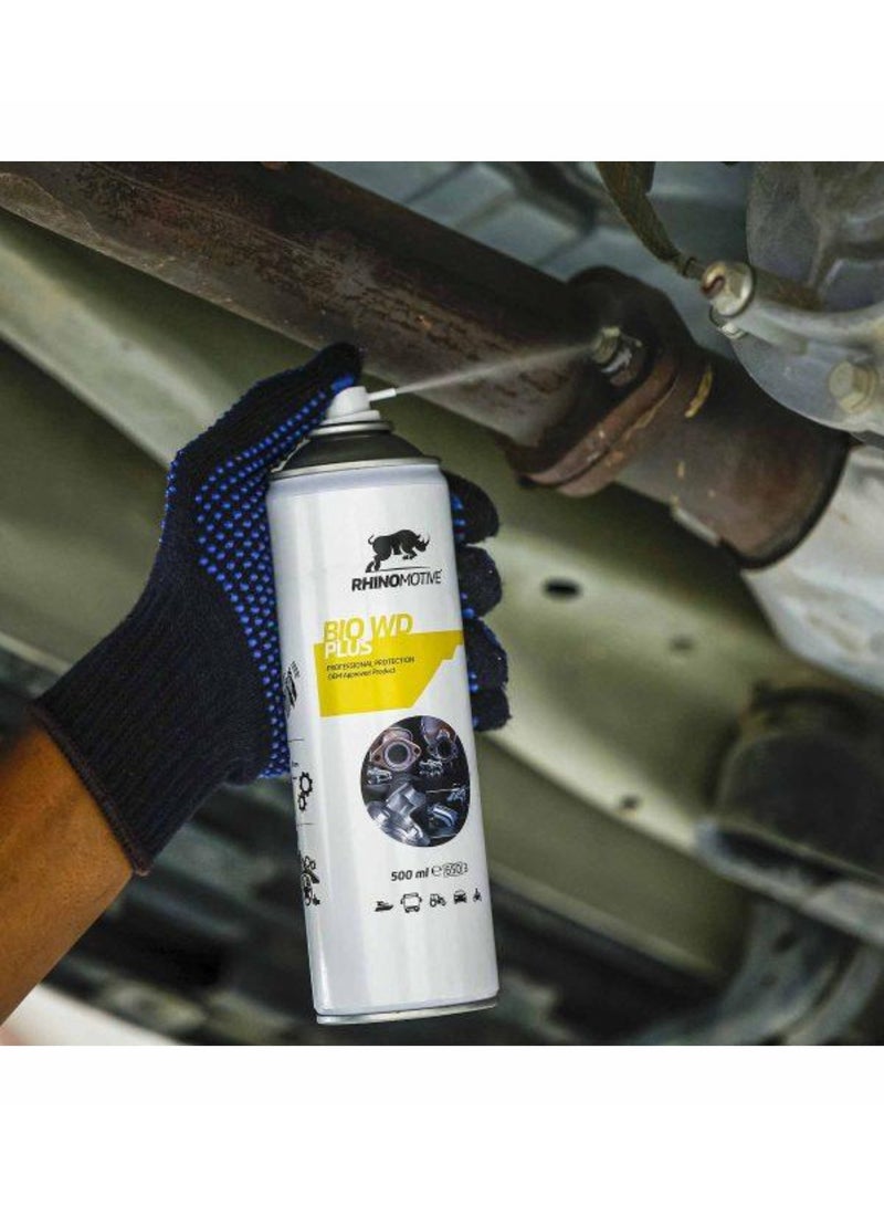 RHINOMOTIVE رينو موتيف بيو بلس 500 مل رذاذ تشحيم متعدد الاستخدامات - Image 4