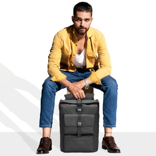 ICON The Weekender Backpack 20L | Everyday Workation Laptop Backpack for Office (15.6 inch) | Light Weight (0.7 Kg) | Backpack for Men & Women | Water-Resistant & Multipurpose Unisex Bag - Grey - Image 2