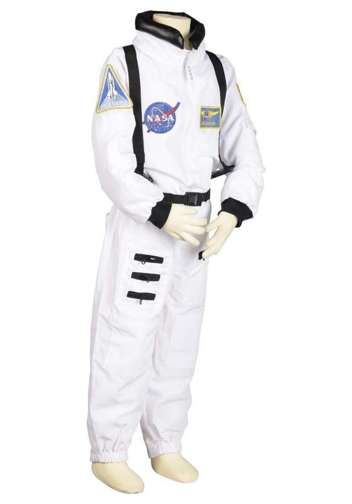 Aeromax Jr. Astronaut Suit with NASA Patches and Cap for Kids - Image 4