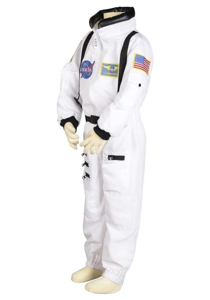 Aeromax Jr. Astronaut Suit with NASA Patches and Cap for Kids - Image 3