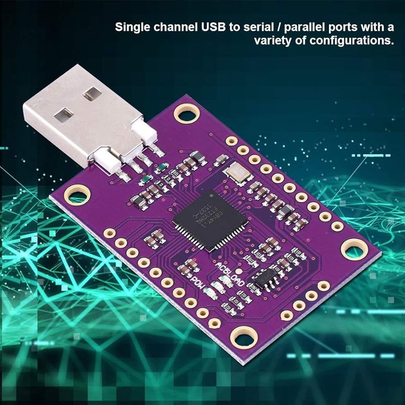CJMCU FT232H USB 2.0 to JTAG UART FIFO SPI I2C Multifunction Programmer Module - Image 1