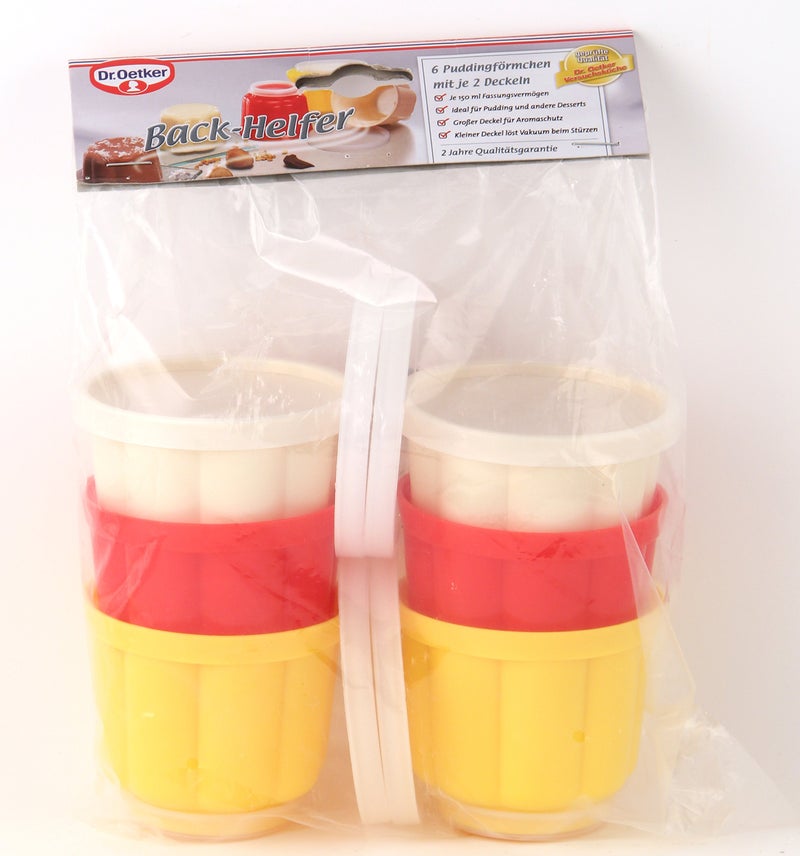 Dr.Oetker Dr. Oetker Bakeware Classic Pudding Forms, 6 Pieces - Image 3