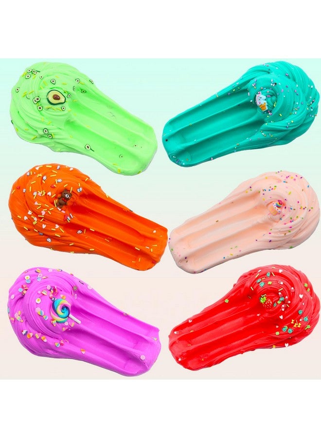 Elover 12 Pack Premade Slime Kit In Different Textures Include Butter Slime, Cloud Slime & Clear Slime With 24 Variety Add-Ins Perfect Birthday Present For Kids Age 6+ - Image 3