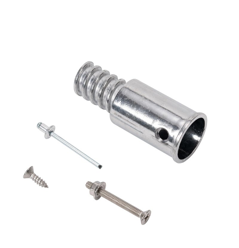 EESC2Y (2-Pack) 3/4" (.75) Threaded Tips Replacement for Extension Poles Repairing, Push Broom Handle Threaded End - Image 5