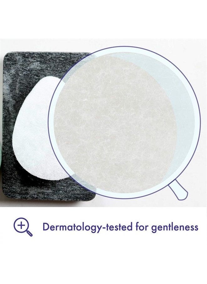 Buf-Puf Regular Facial Sponge, Dermatologist Developed, Removes Deep Down Dirt & Makeup that Causes Breakouts and Blackheads, Reusable, Exfoliating, White, 1 Count  - Image 3